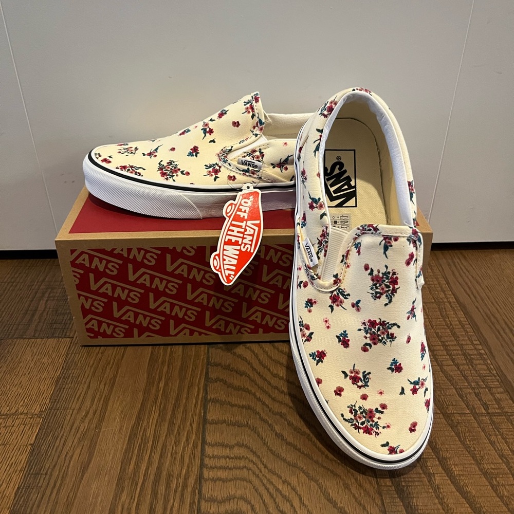 VANS CLASSIC SLIP-ON DITSY FLORAL SHOE